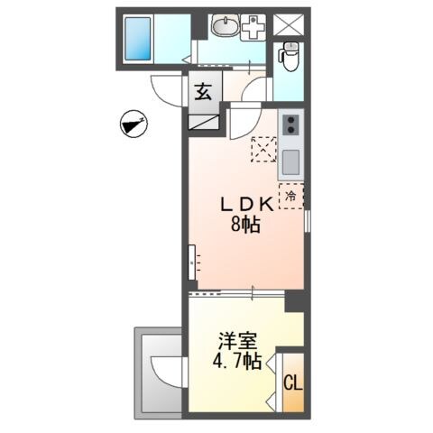 グランチェスタの物件間取画像