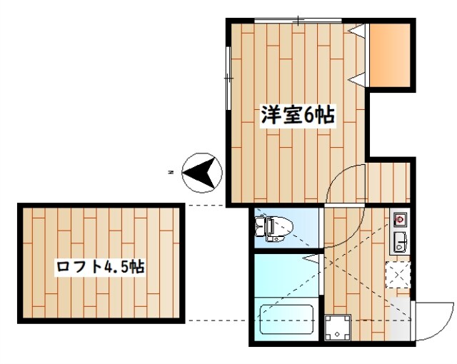 生田駅 徒歩13分 2階の物件間取画像