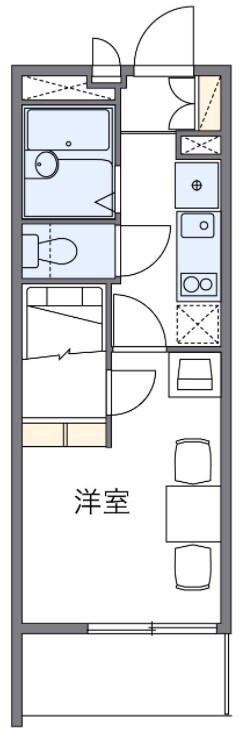 レオパレス宿河原の物件間取画像