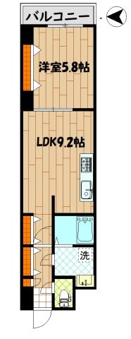 日吉駅 徒歩12分 5階の物件間取画像