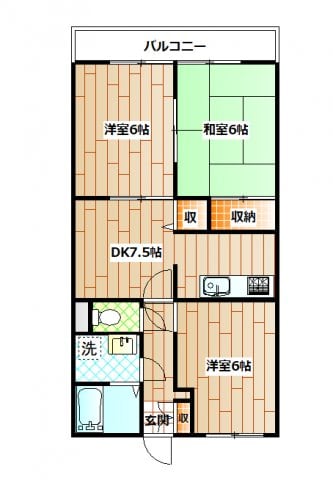 ファミールKOWAの物件間取画像