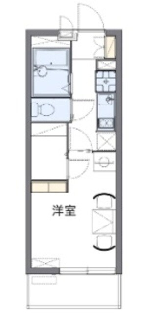 レオパレスアネックスリバティーの物件間取画像