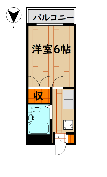 第一中里マンションの物件間取画像