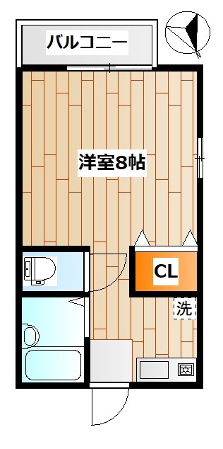 鶴見駅 徒歩3分 2階の物件間取画像