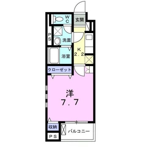 Ｌｅ　Ｌｉｅｎ（ルリアン）　絆の物件間取画像