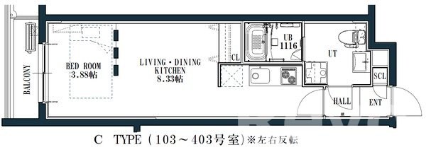 quador姪浜の物件間取画像