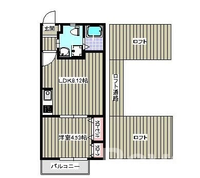 LSFプラザ西新駅前の物件間取画像