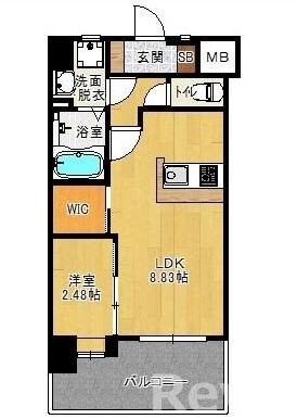 東比恵駅 徒歩8分 4階の物件間取画像