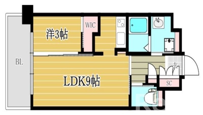 南福岡駅 徒歩3分 14階の物件間取画像