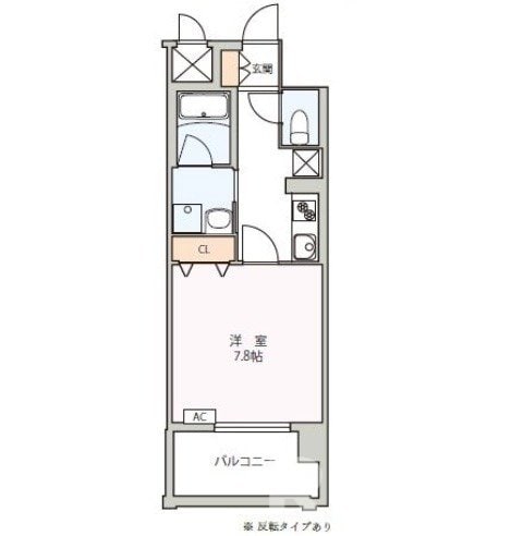 博多駅 徒歩17分 4階の物件間取画像