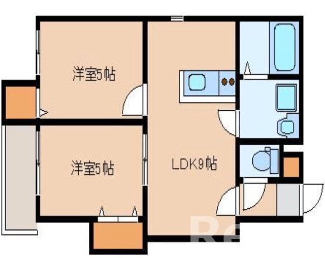 貝塚駅 徒歩3分 3階の物件間取画像