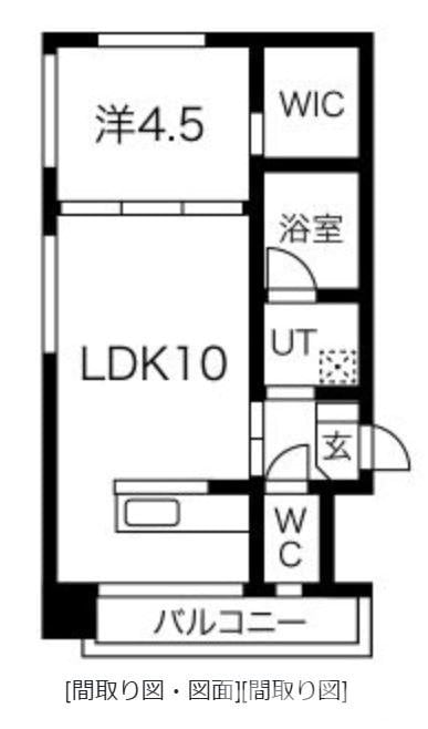 香椎駅 徒歩3分 3階の物件間取画像