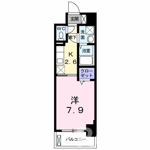 南福岡駅 徒歩17分 4階の物件間取画像