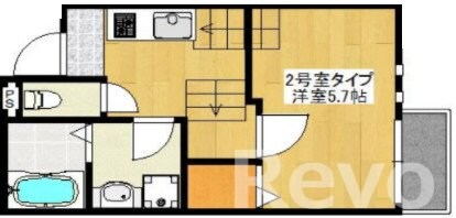 姪浜駅 徒歩9分 1階の物件間取画像