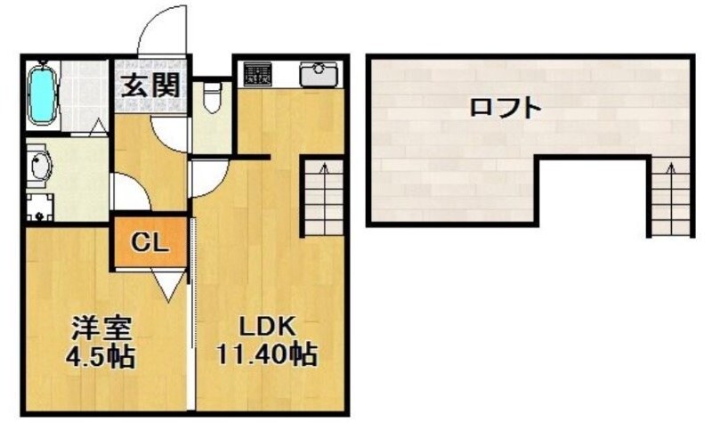 吉塚駅 徒歩7分 1階の物件間取画像