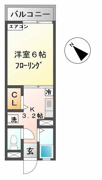 物件間取画像