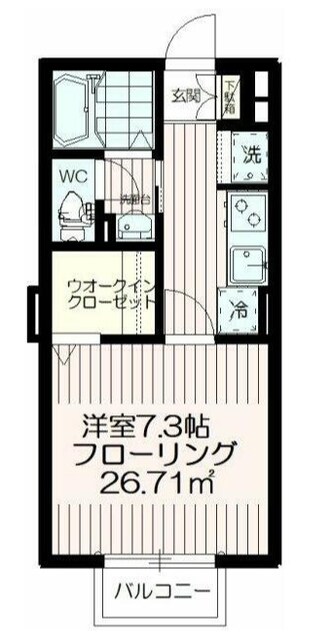 エスパシオの物件間取画像