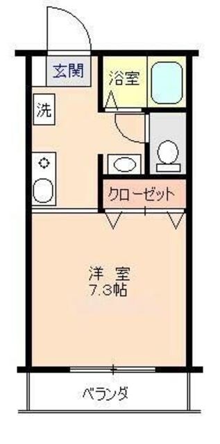 フェリカKの物件間取画像