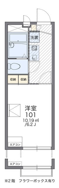 レオパレス富士見台(26268)の物件間取画像