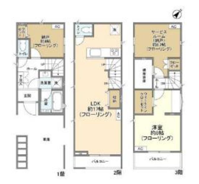 Kolet古淵　6号棟の物件間取画像