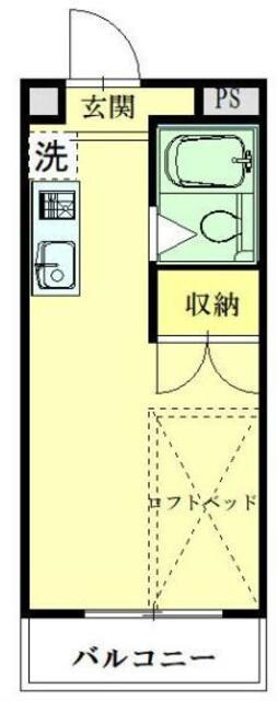 CUBE ONEの物件間取画像