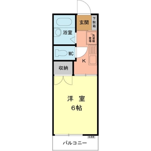 パークフロントの物件間取画像