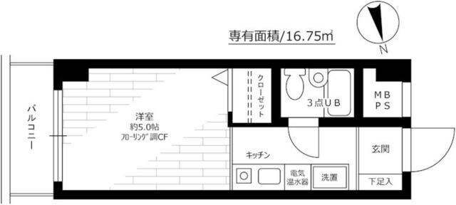 日神パレステージ相模原の物件間取画像