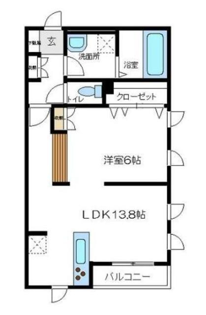 カンタービレの物件間取画像