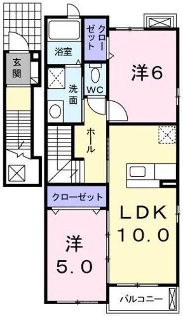 ヴィラ・エクセレントの物件間取画像