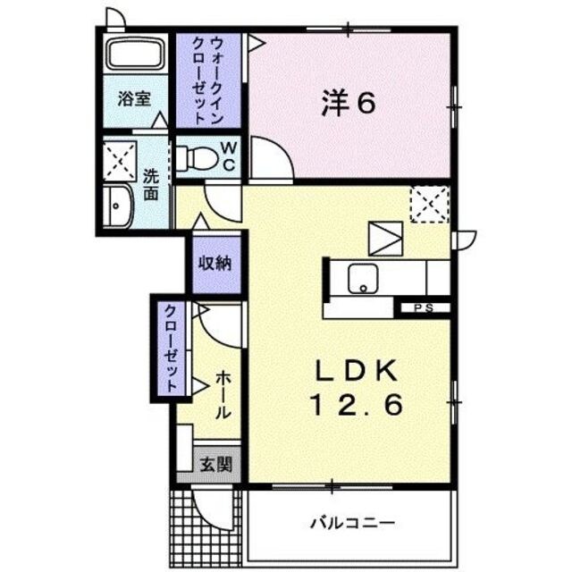 オリエンス弐番館の物件間取画像