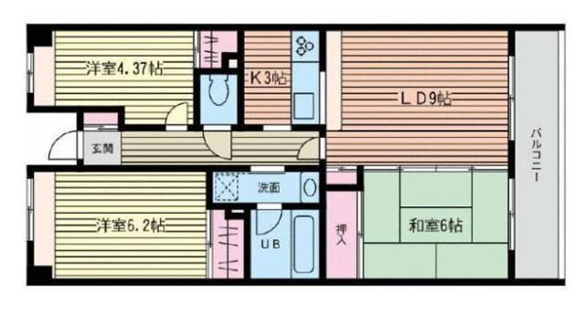 カ・アンジェリの物件間取画像