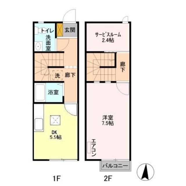 ルイ・トキワの物件間取画像