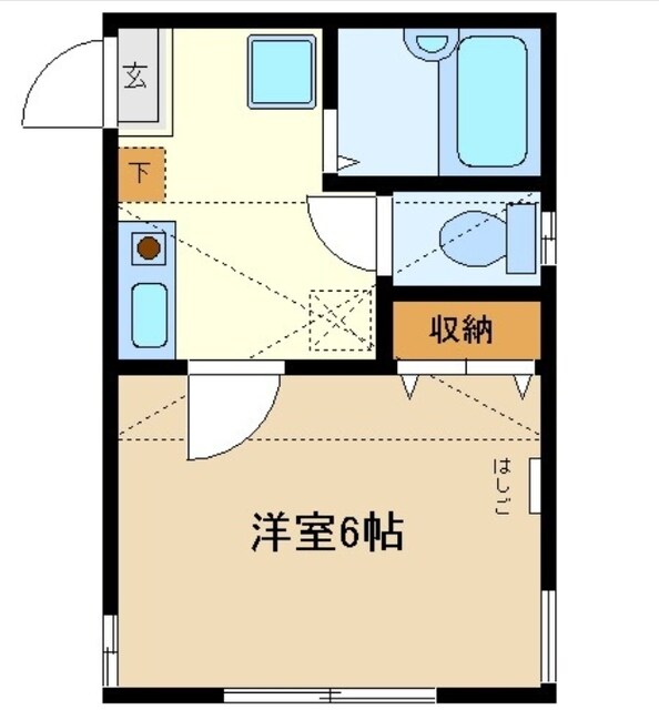 シティハイツ橋本の物件間取画像