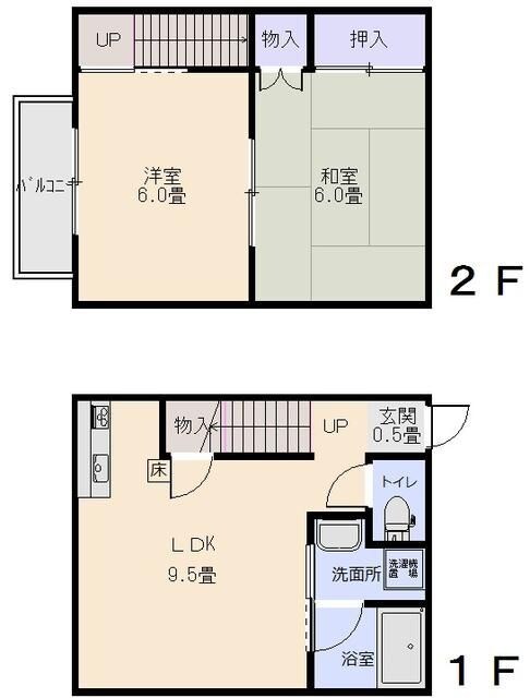 ルーチェ泉の物件間取画像