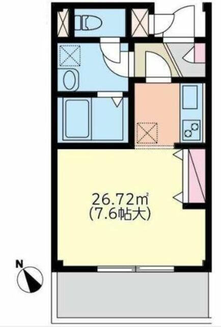 ラヴィールの物件間取画像