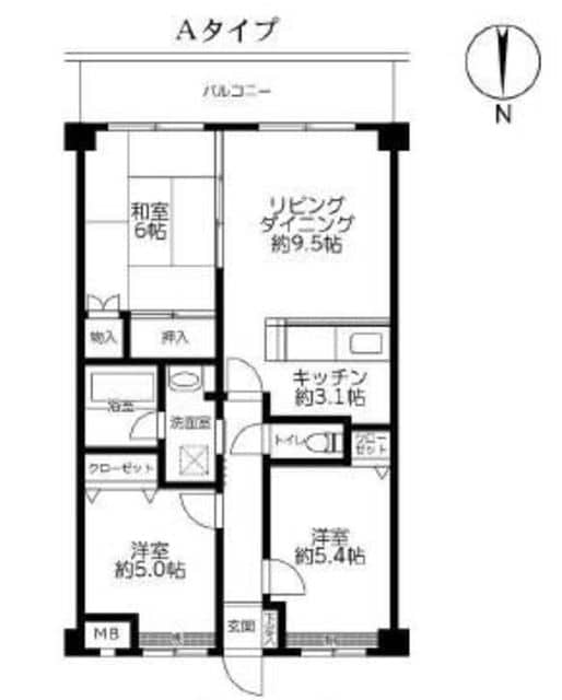 フォーレスト（上溝1670）の物件間取画像