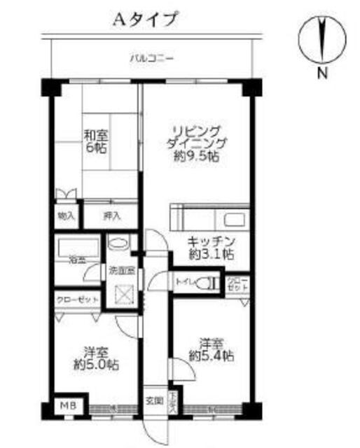 フォーレスト（上溝1670）の物件間取画像