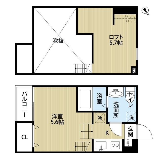 シンフォニア星ヶ丘（シンフォニアホシガオカ）の物件間取画像