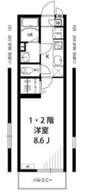 リブリ・SunTownの物件間取画像