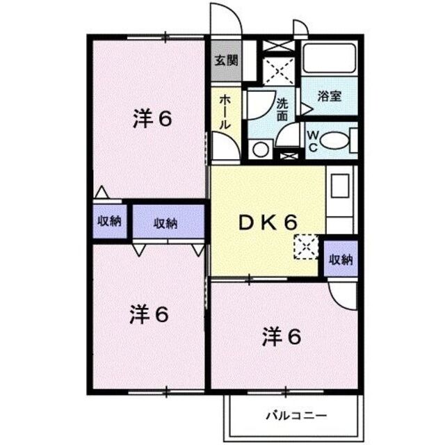 ヴューステージの物件間取画像