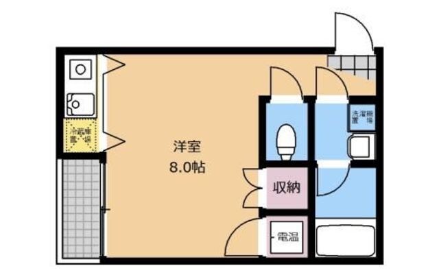 アベニュー淵野辺の物件間取画像