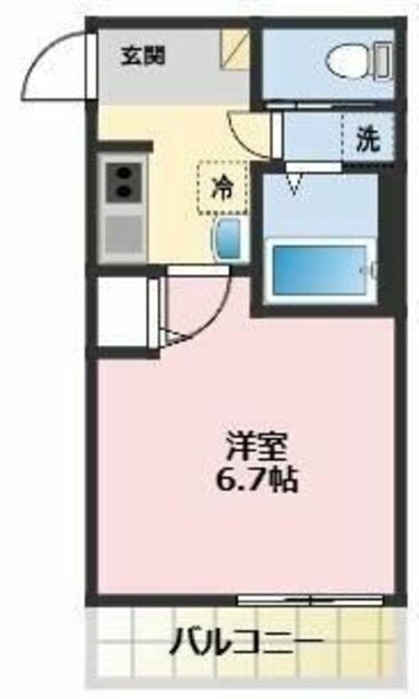 リアル古淵パークテラスの物件間取画像