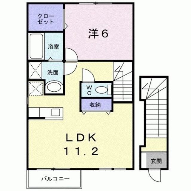 オハナコートの物件間取画像