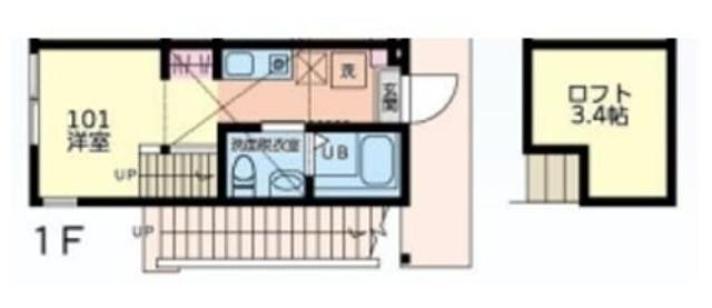 リベルテ橋本の物件間取画像