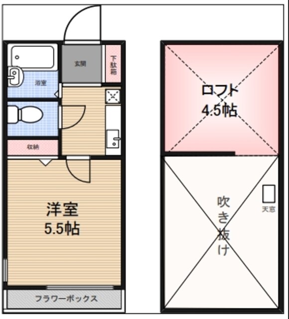 プレシャス古淵の物件間取画像