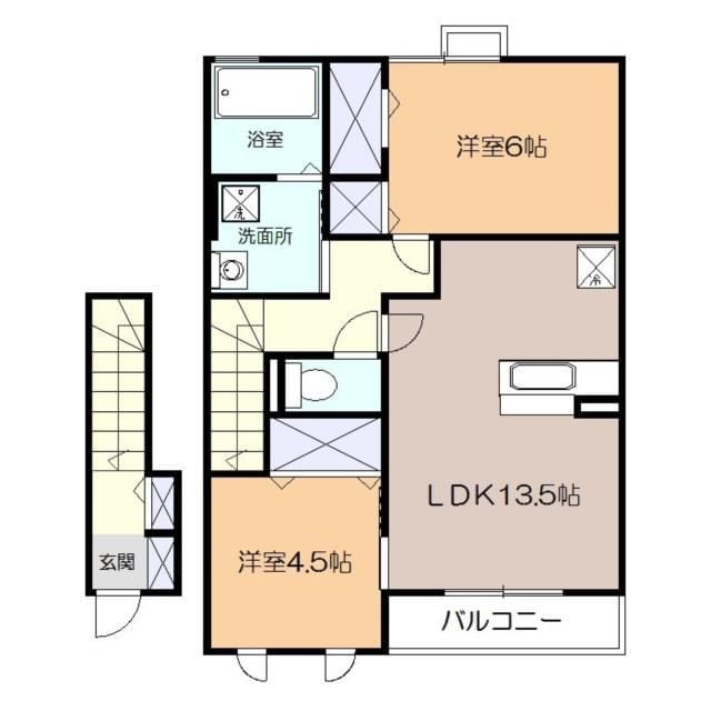 グランドソレーユの物件間取画像