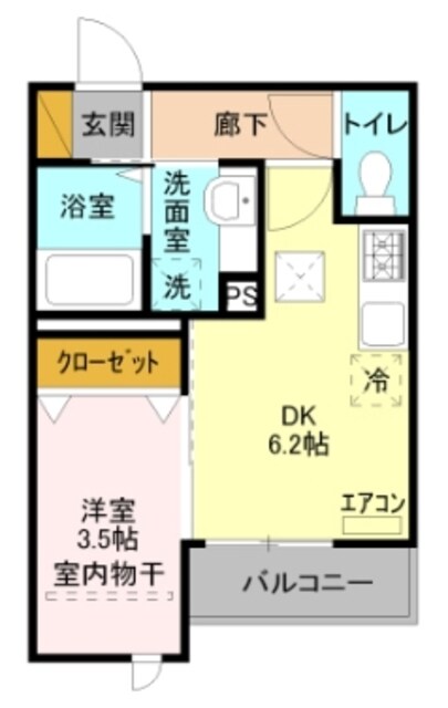 SAMIA川口元郷の物件間取画像