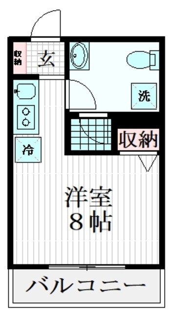 西川口駅 徒歩8分 2階の物件間取画像