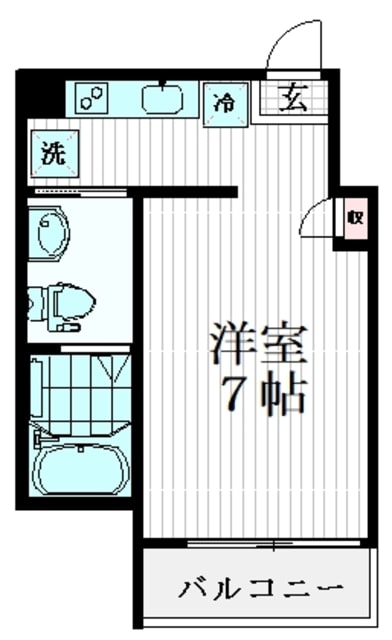 マナコート赤羽西の物件間取画像