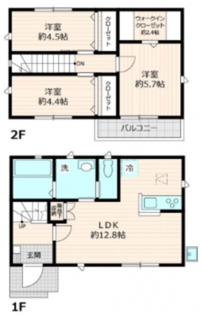 舎人戸建 C棟の物件間取画像